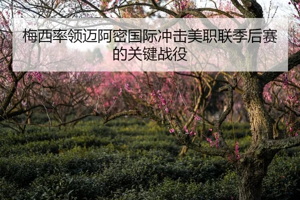 梅西率领迈阿密国际冲击美职联季后赛的关键战役